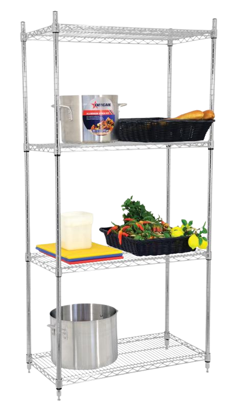 Chrome Stock Shelves