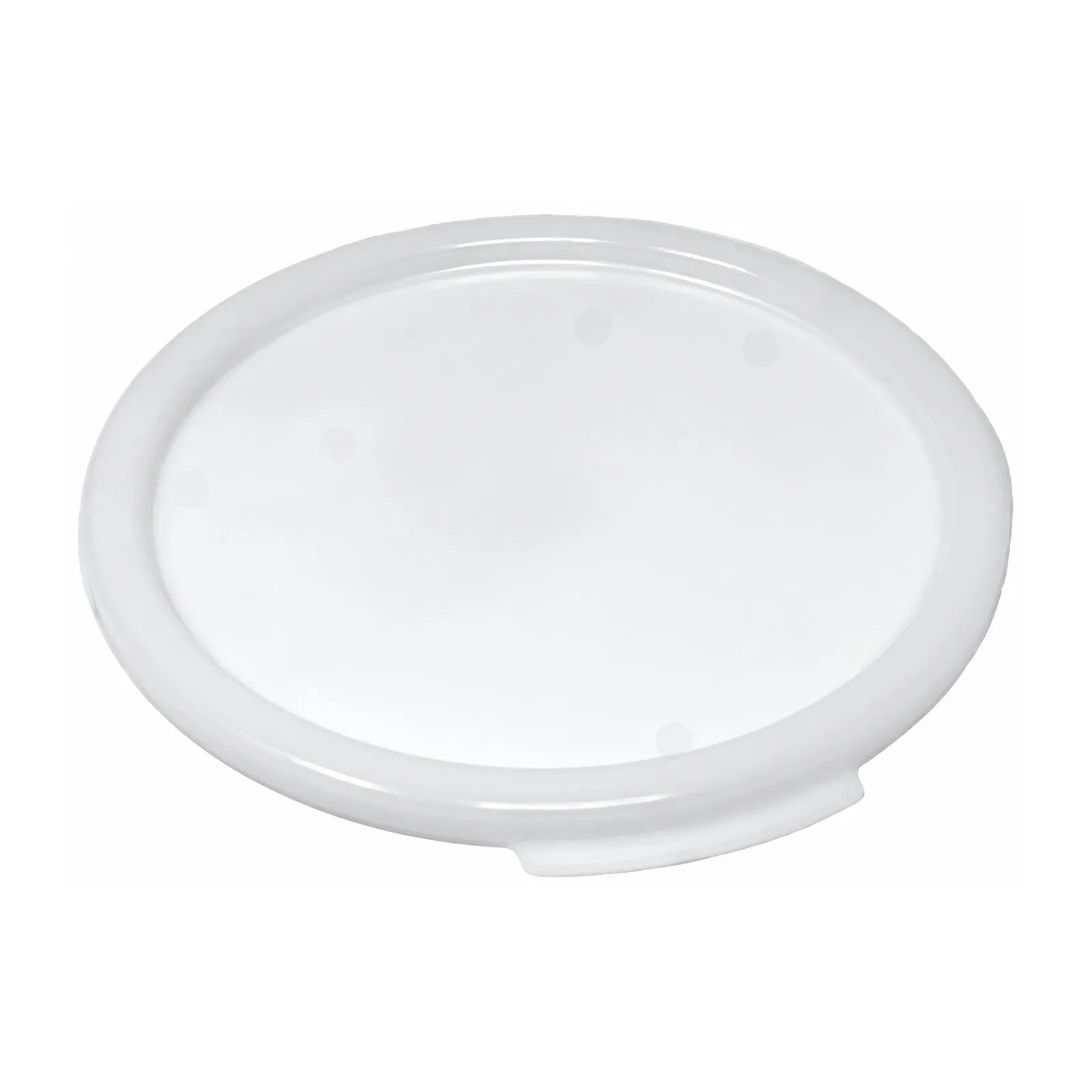 Polypropylene White Lid for 6 qt and 8 qt Food Storage Containers