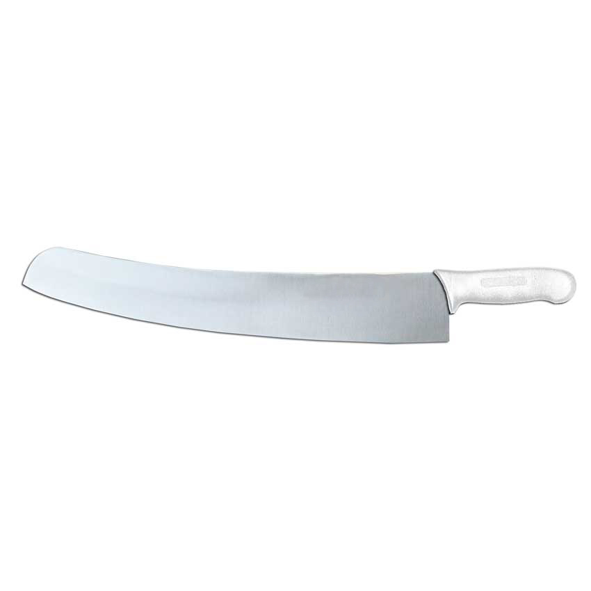 18-inch Pizza Knife with White Single DR Handle