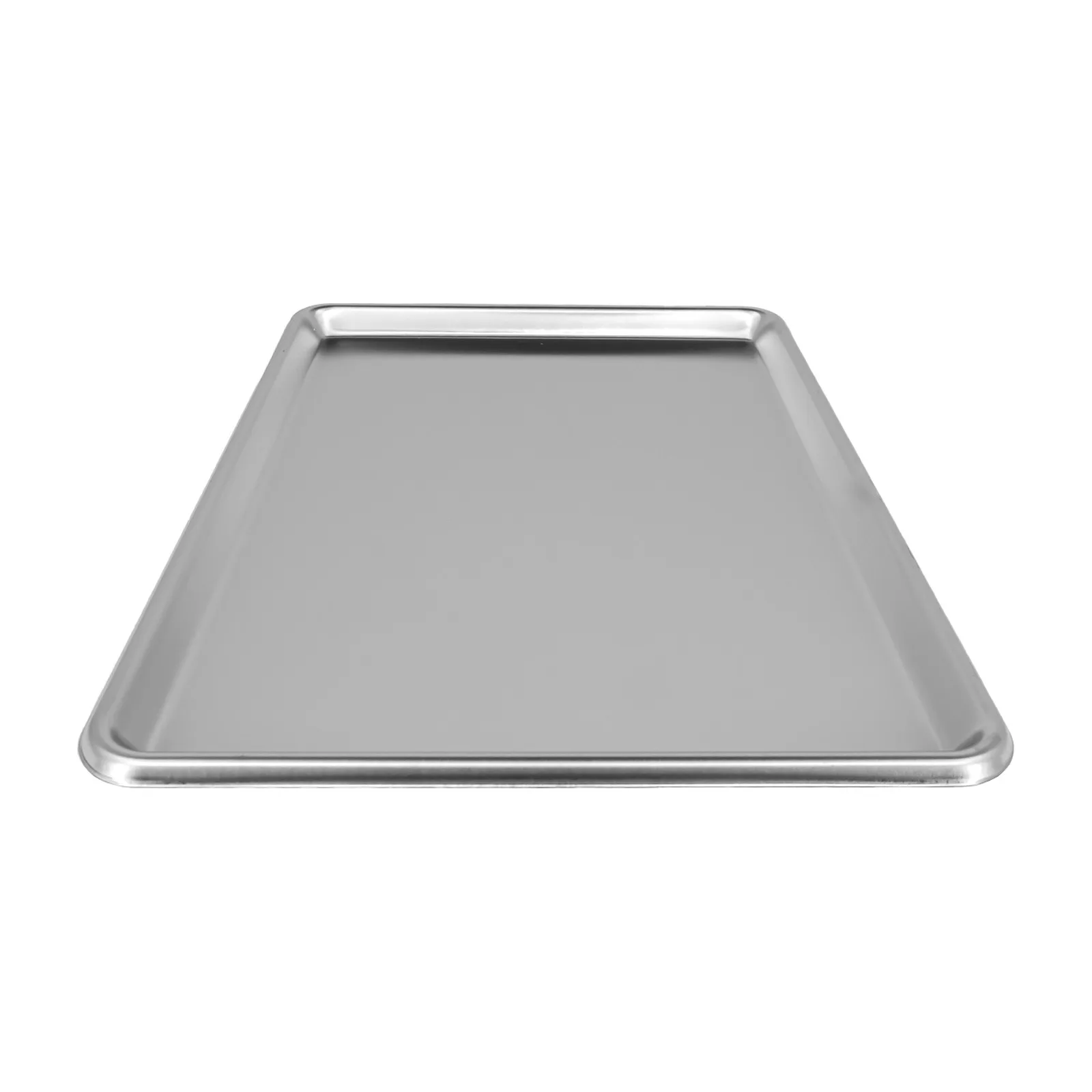 Stainless Steel 20 Gauge 1/2-Size (13″ x 18″) Bun Pan / Sheet Pan with Open Bead