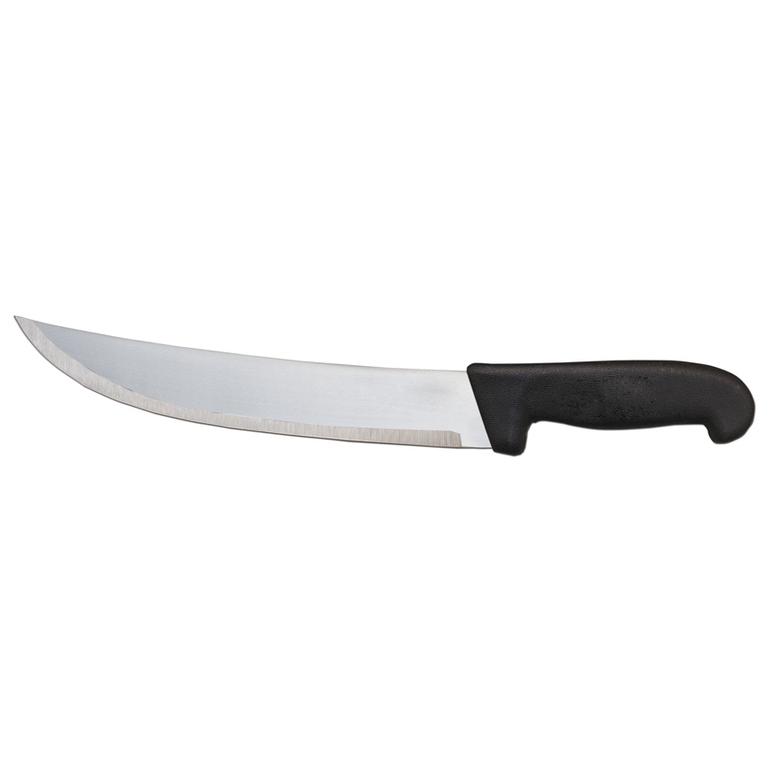 10-inch Steak Knife with Black Polypropylene Handle