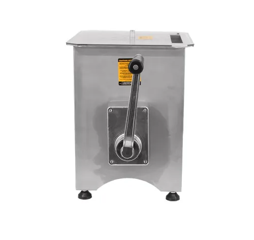 Stainless Steel Manual Non-Tilting Meat Mixer – 44 lb (20 kg)