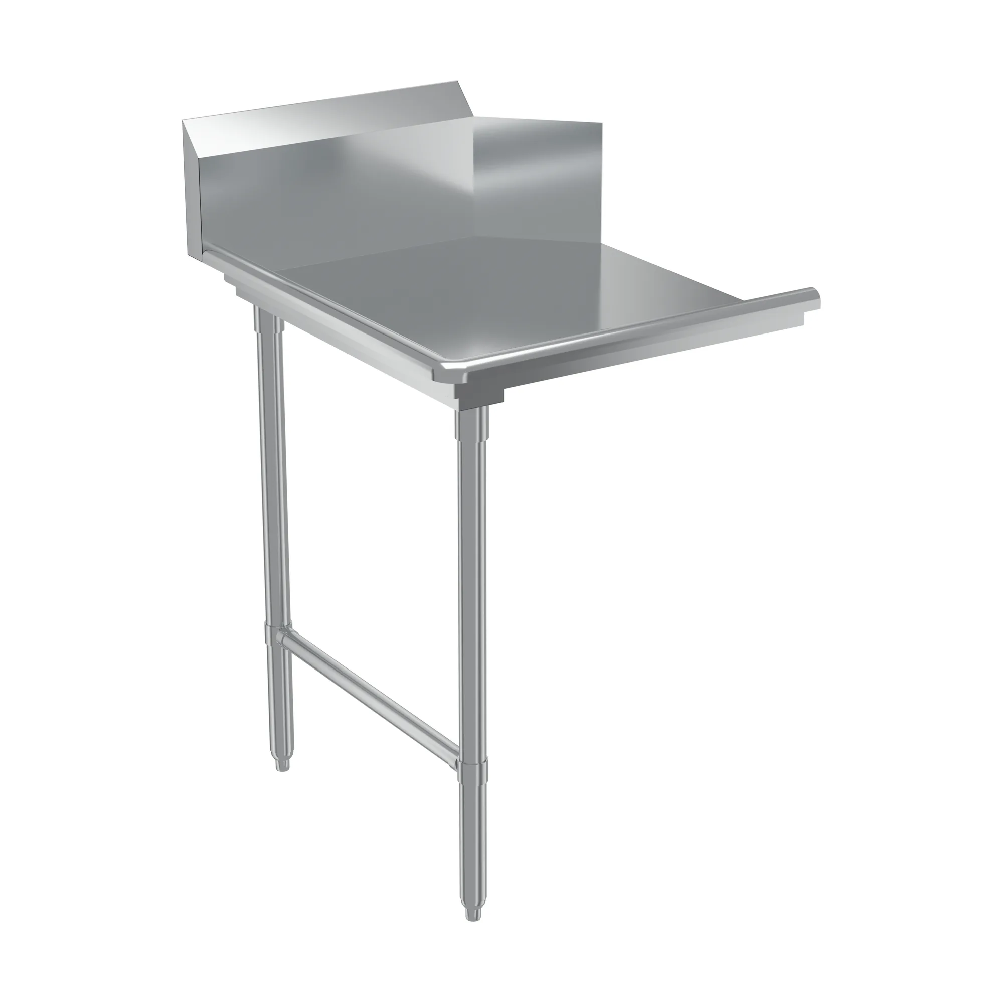 26″ 18 Gauge 304 Stainless Steel Clean Dish Table – Left Side