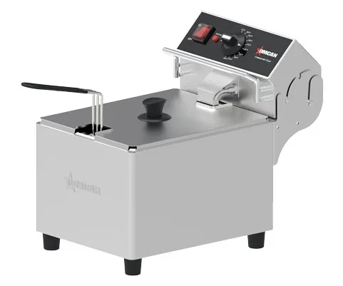 15 lb Capacity Elite Series Electric Countertop Single Basket Deep Fryer – 240 V, 3600 W