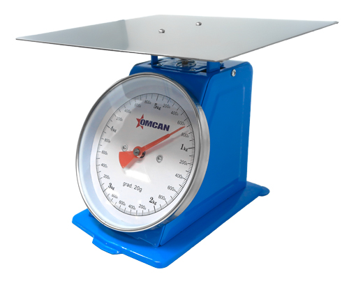 Dial Spring Scale with 5 kg Capacity with Stainless Steel Plate