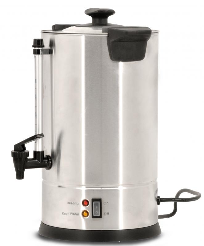 6.3L / 1.66 Gallon Stainless Steel Coffee Percolator – 43 cups per hour