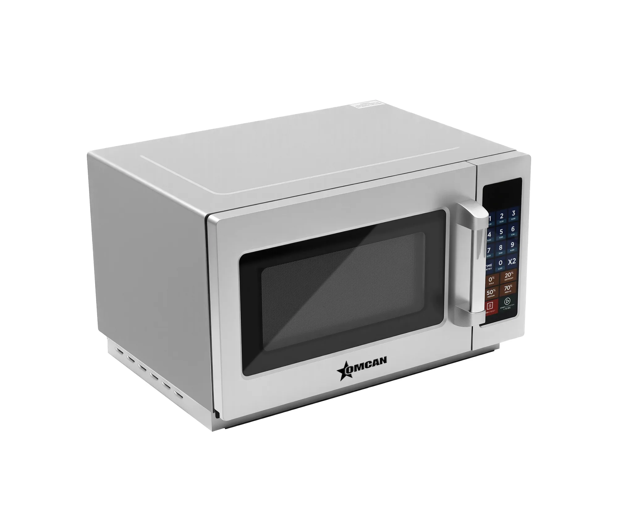 Commercial Microwave with 1.2 cu. ft. Interior and Push Button Controls – 1,000 W, 120 V, 1 Phase