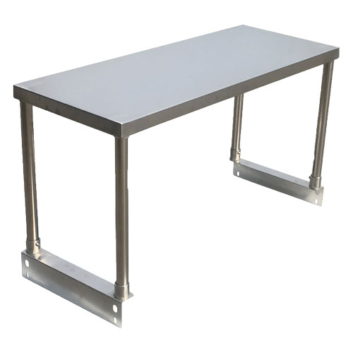 30-inch Overshelf for 2 Pan Steam Table