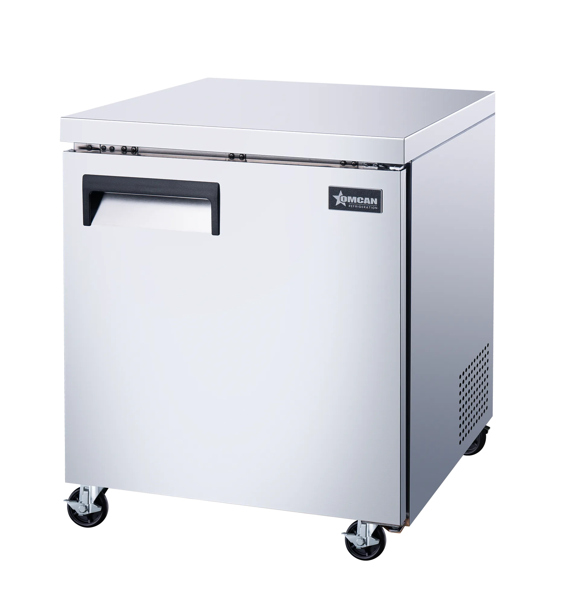 27″ One (1) Door Undercounter Refrigerator, 6.3 cu. ft. (117 L), Stainless Steel