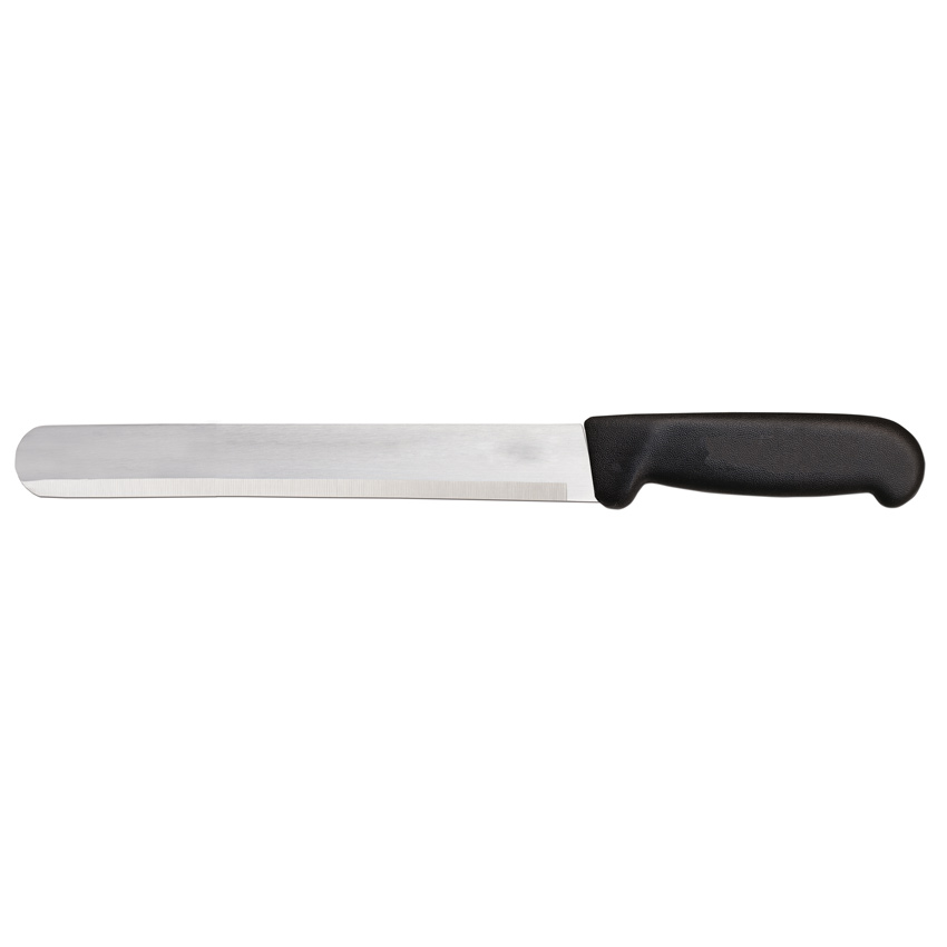 14-inch Slicer Straight Knife with Black Polypropylene Handle