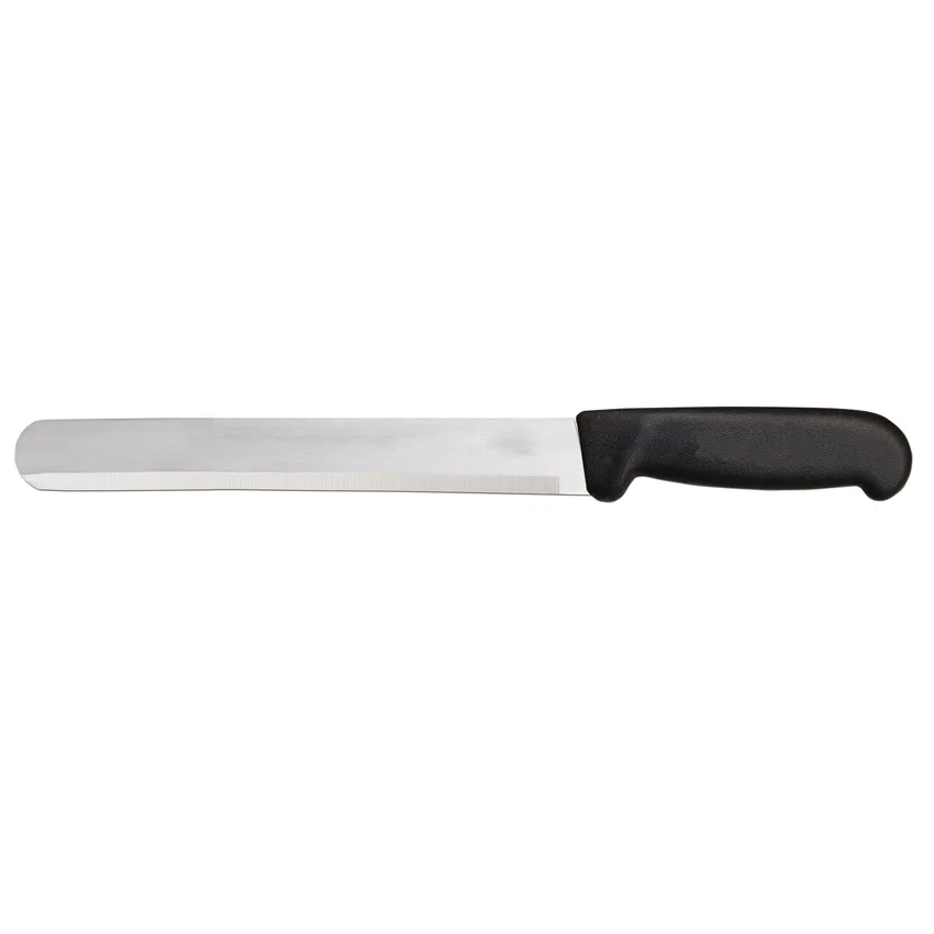 14″ Slicer Straight Knife with Black Polypropylene Handle