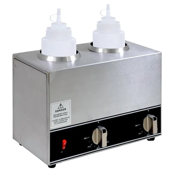 2 x 32 oz Double Bottle Sauce Warmer