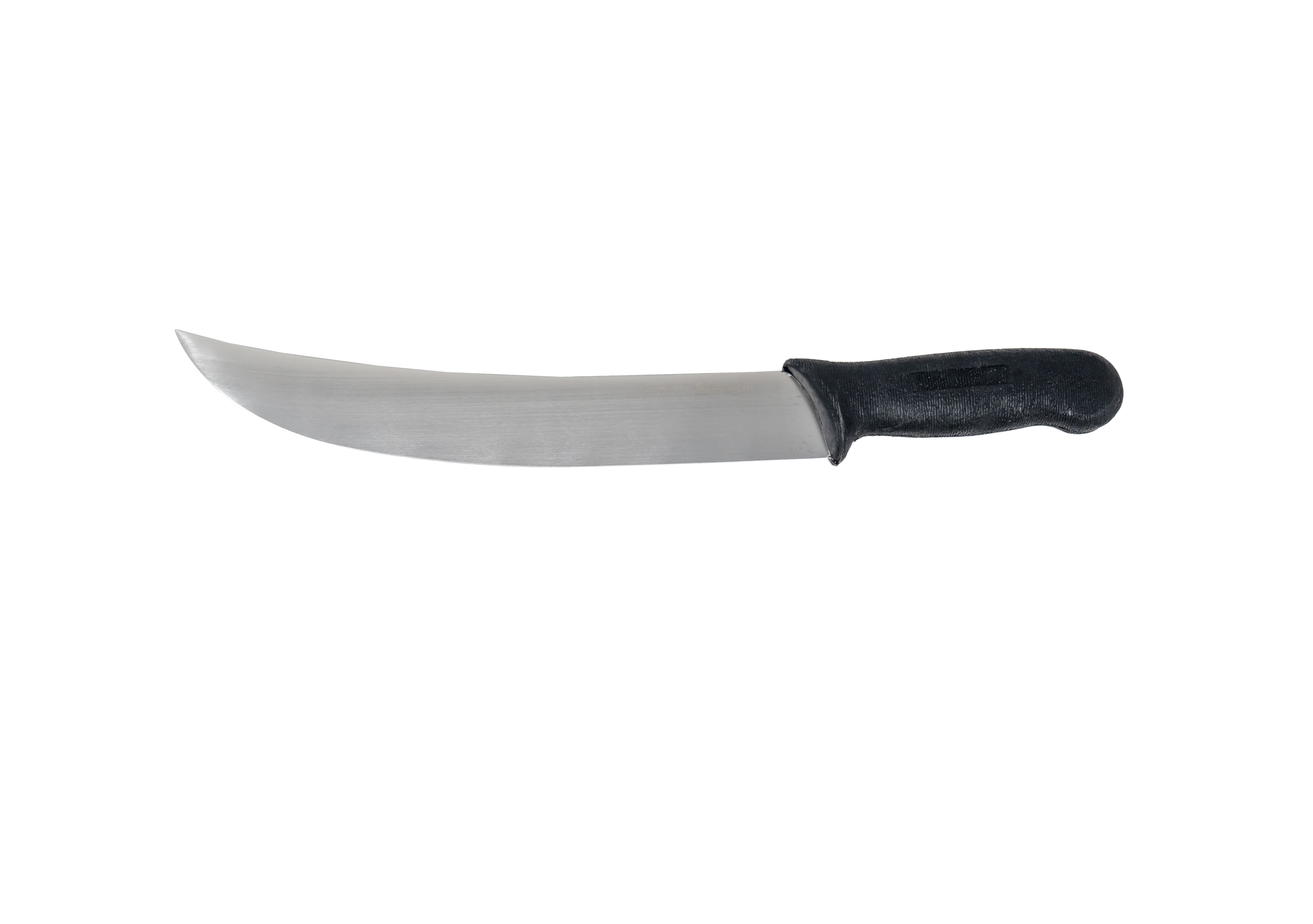 10″ Curved Steak Knife (Black Handle)