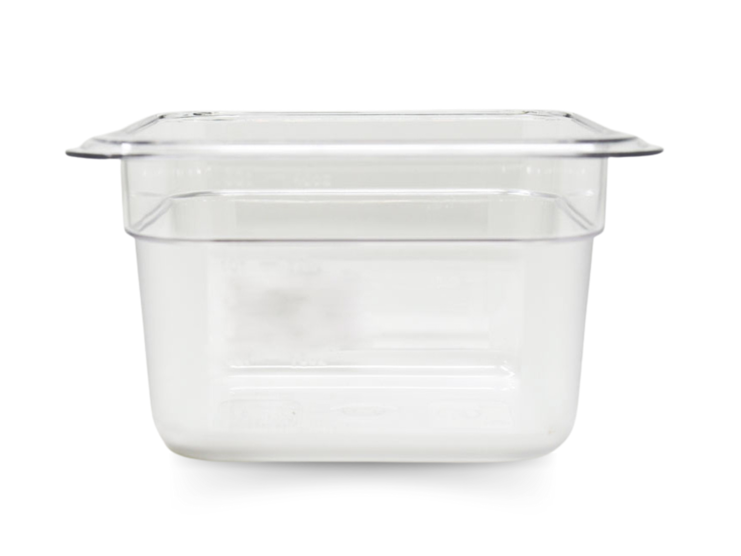 1/6 Size (GN 1/6) Polycarbonate Clear Food Pan, 4″ Deep