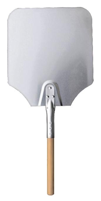 12″ x 14″ Aluminum Pizza Peel with 12″ Wood Handle