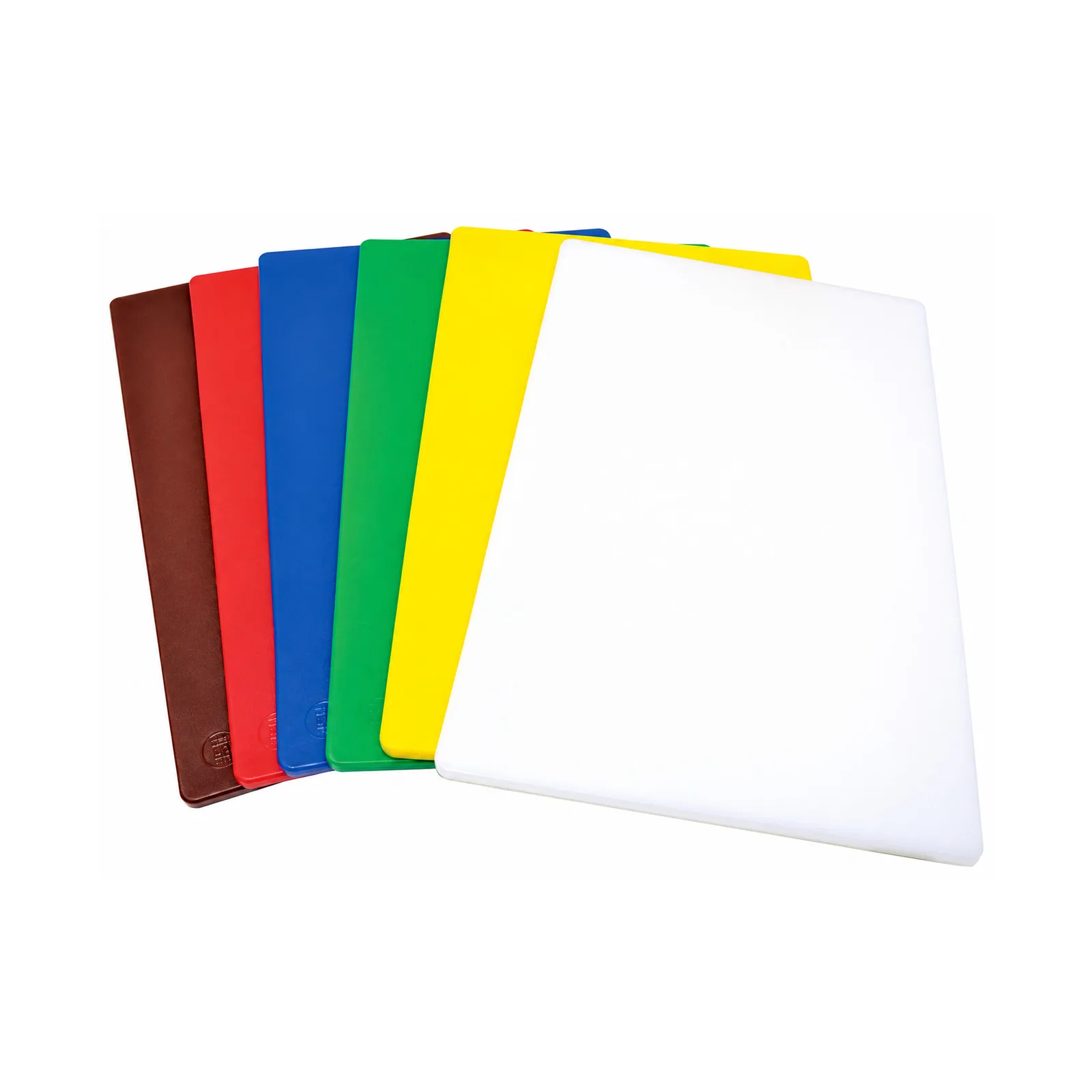 12″ x 18″ x 1/2″ Polyethylene Brown Rigid Cutting Board