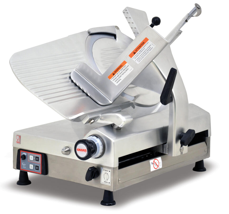 Omas 13″ Blade Gear-Driven Automatic Slicer | Trento – 2 x 0.5 HP, 110 V