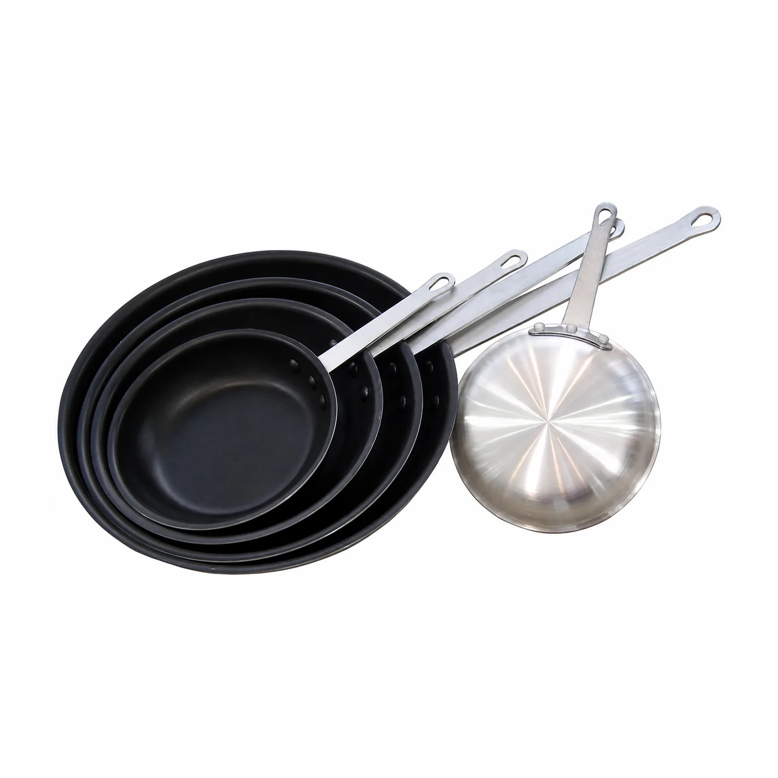 14″ Non-stick, Eclipse Finish Aluminum Fry Pan