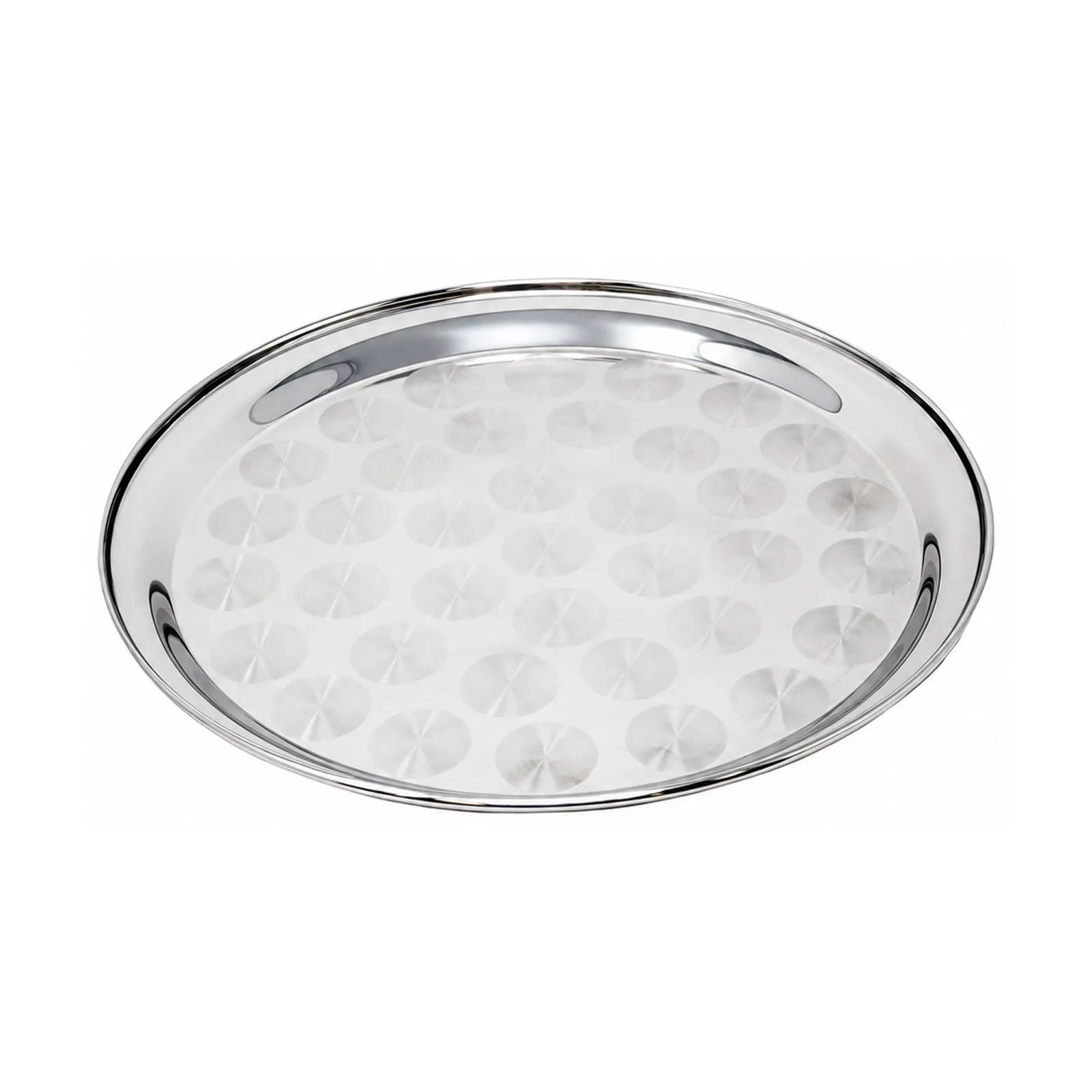 14″ Stainless Steel Round Serving Tray