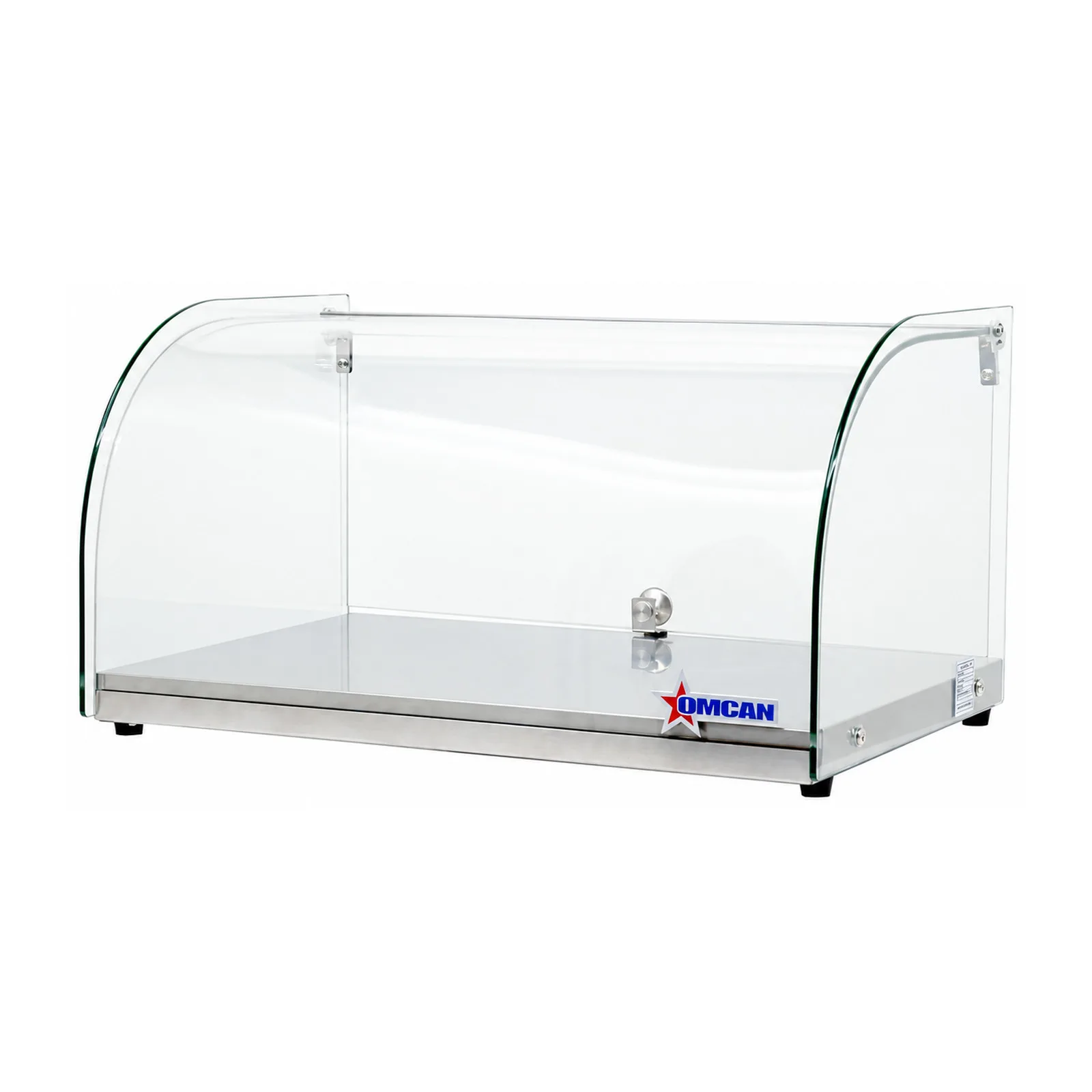 22″ Countertop Food Display Case with Curved Front Glass and 25 L capacity