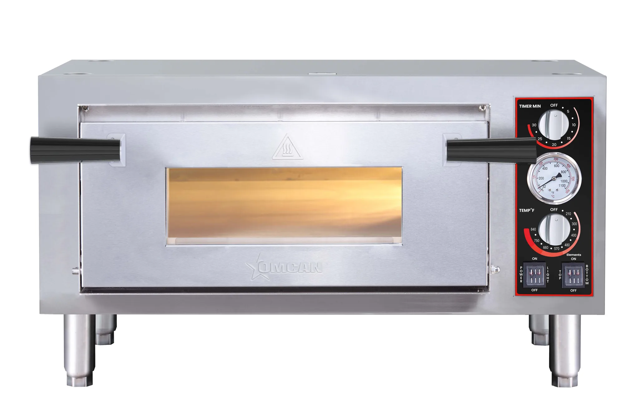 28″ Countertop Single Chamber Pizza Oven with 18″ Chamber