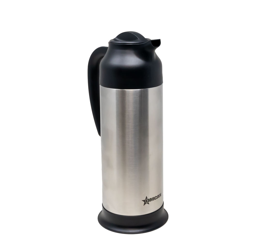 34 Oz. (1 L) Stainless Steel Insulated Thermal Coffee Carafe / Server