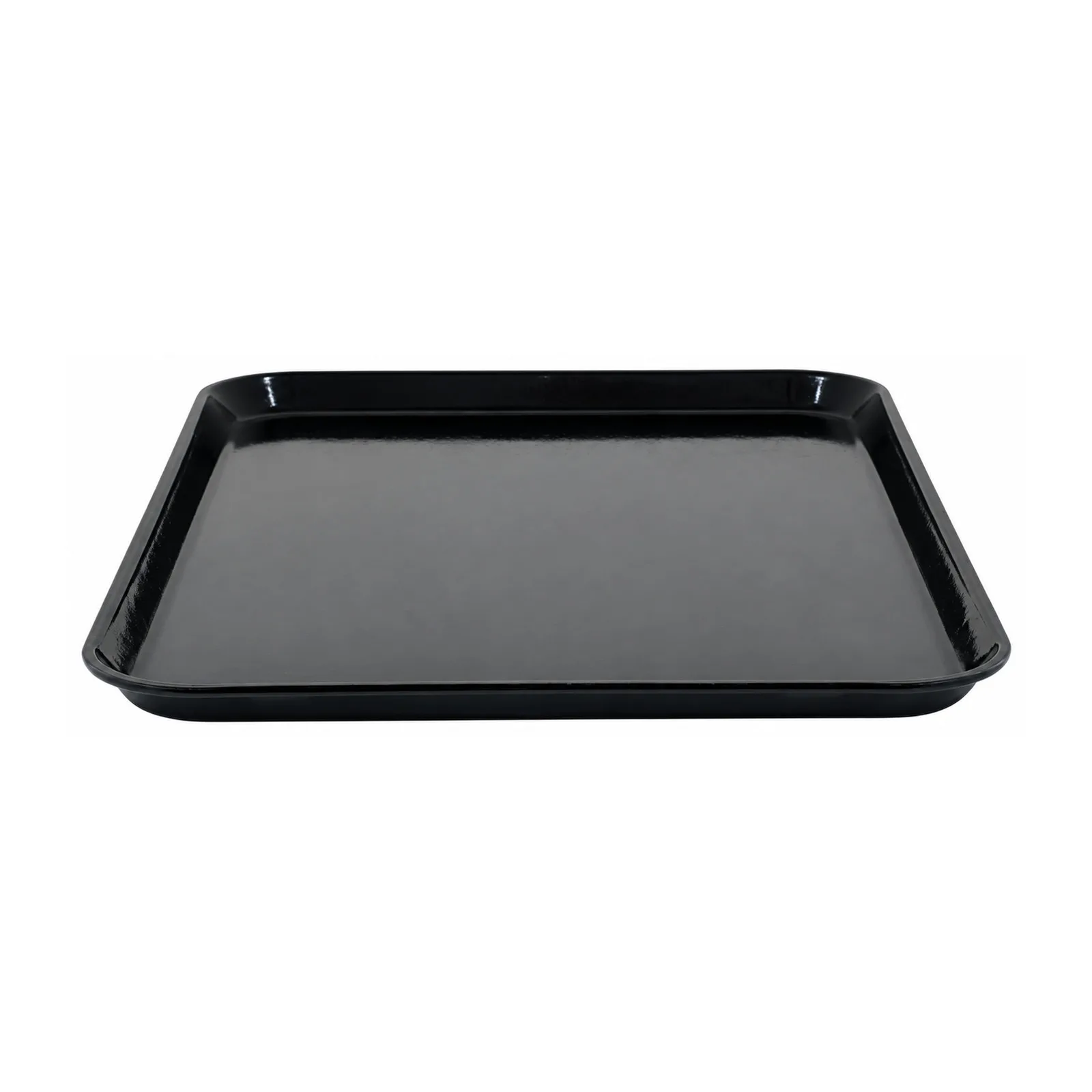 26″ x 18″ x 3/4″ Black Fiberglass Market Tray