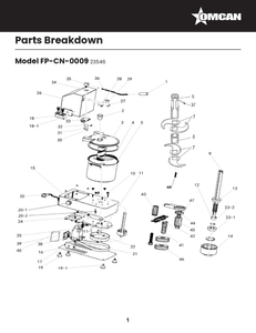 Parts Breakdown