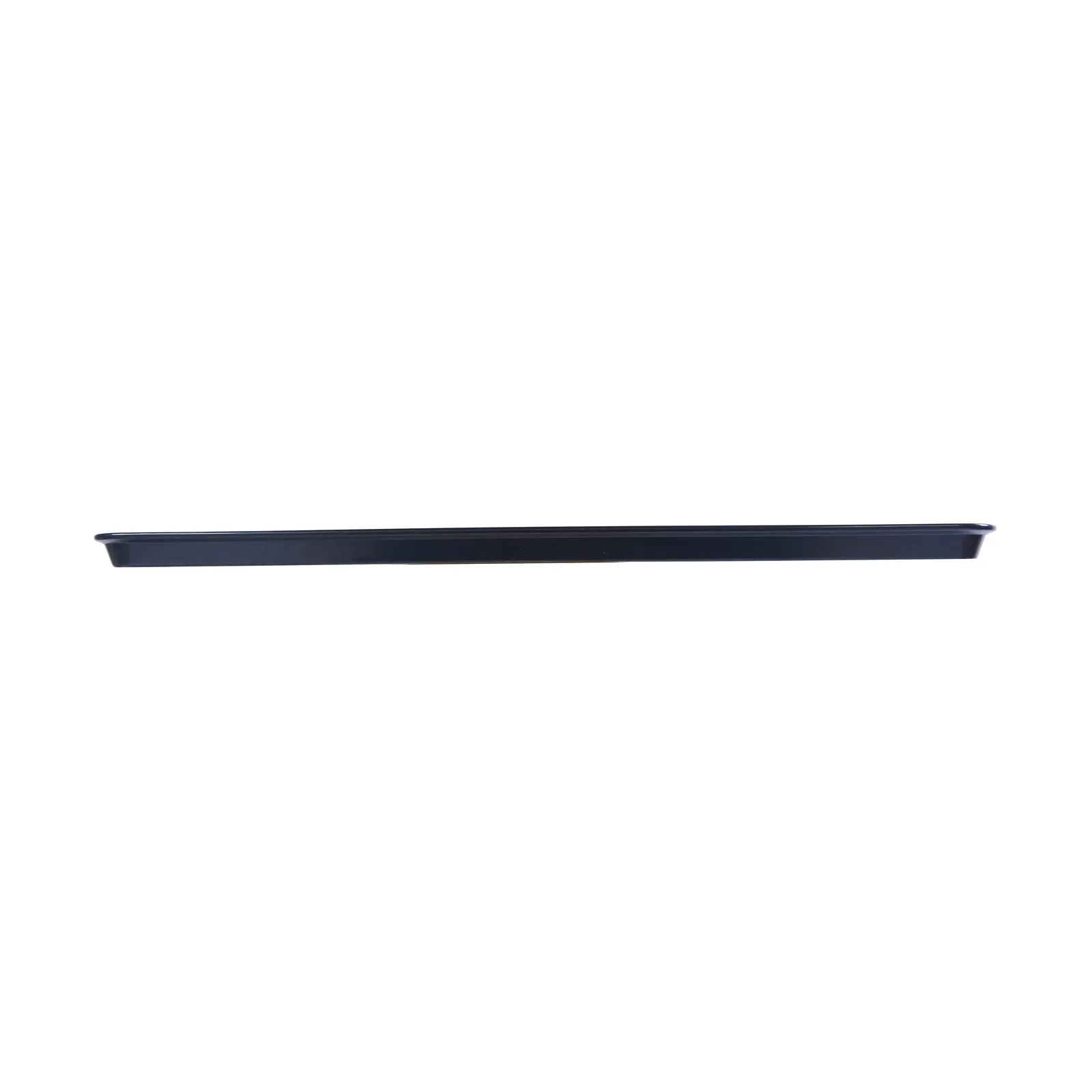 18″ x 26″ Black ABS Plastic Food and Produce Display / Merchandising Tray