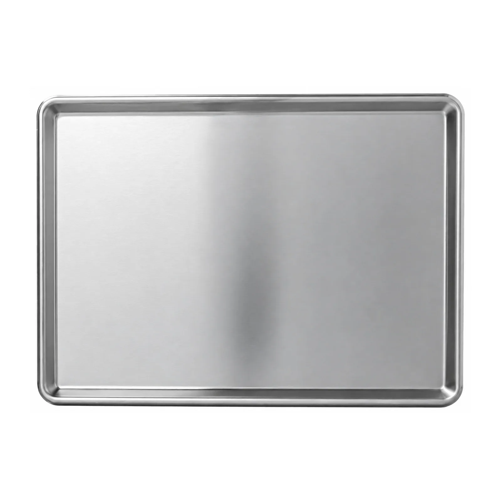 Stainless Steel 20 Gauge 2/3-Size (16″ x 22″) Bun Pan / Sheet Pan with Open Bead