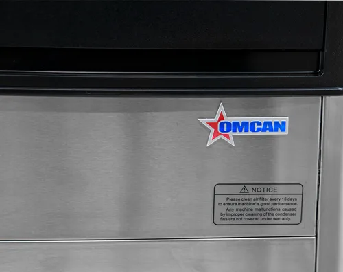 20″ Ice Maker Machine with 40 lb Ice Bin – Ice Yield 120 lb per Day