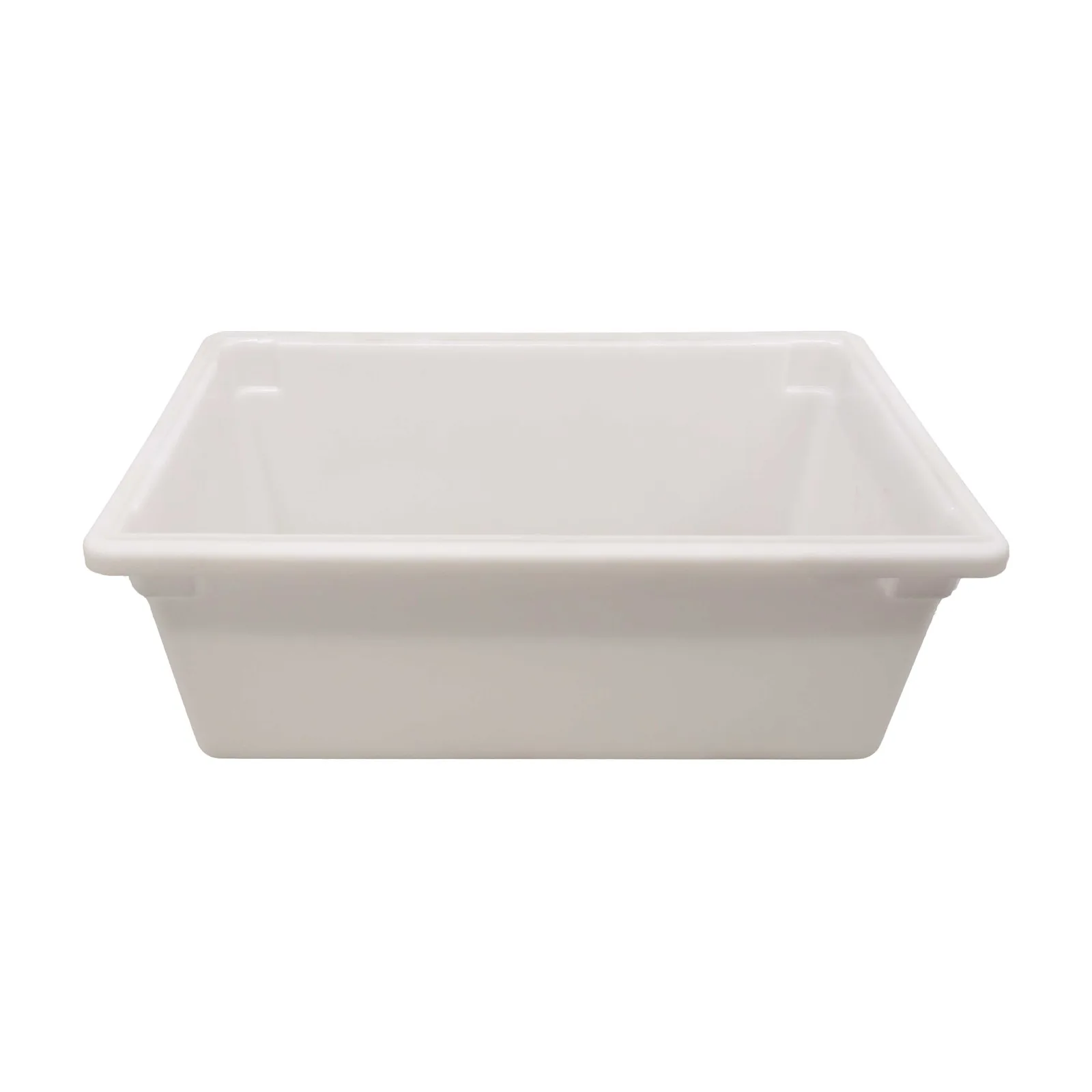 18″ x 26″ x 9″ Polypropylene White Rectangular Food Storage Container