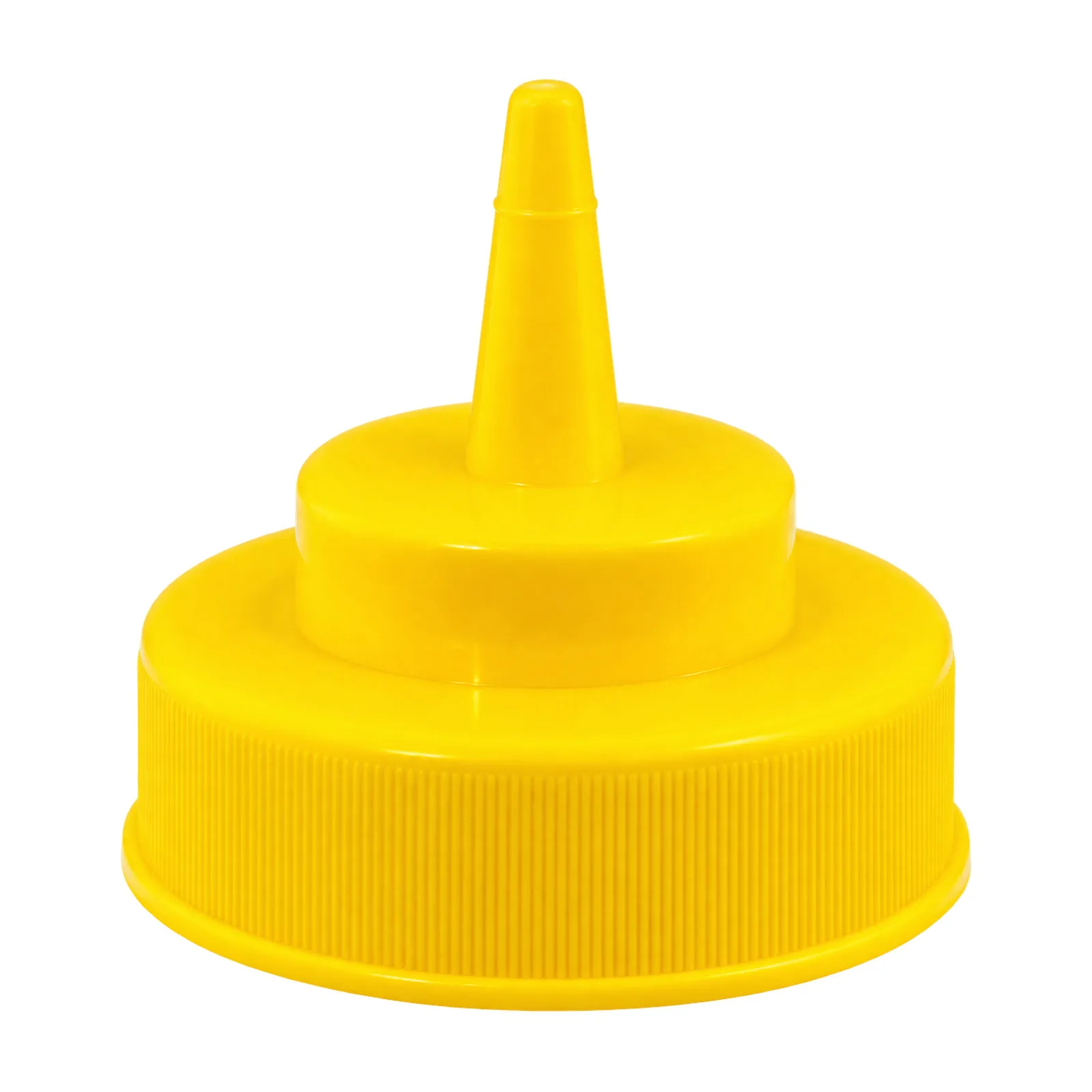 Yellow Cap for Wide Mouth Squeeze Bottles 12/16/24/32 oz