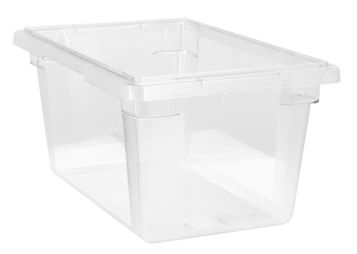 12″ x 18″ x 9″ Polycarbonate Rectangular Clear Food Storage Container