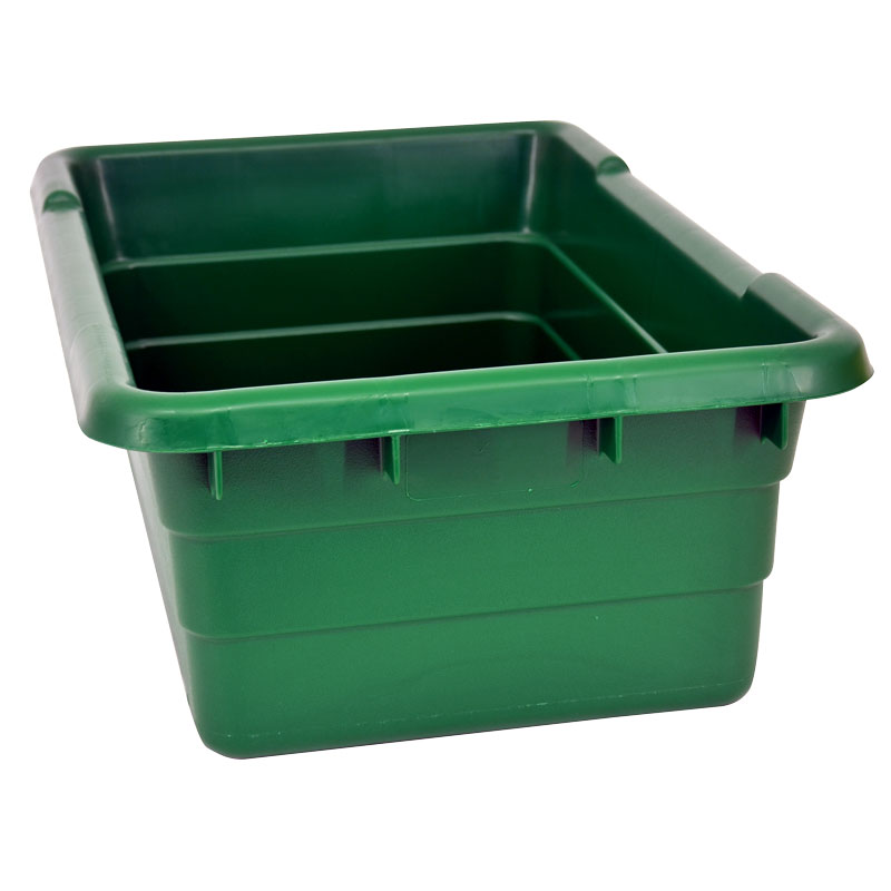 Green Meat Lug Tote Box