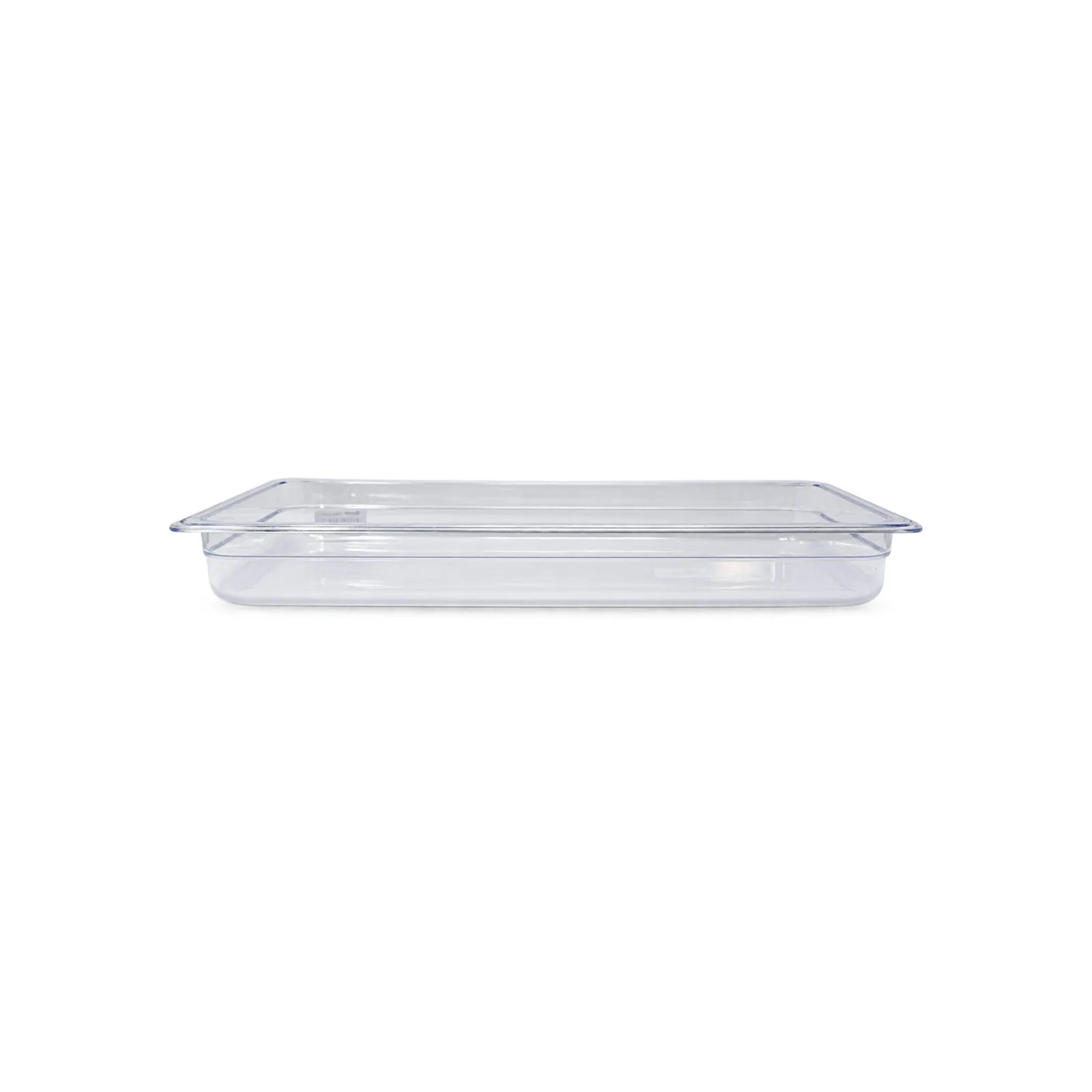GN 1/1 Full-size Polycarbonate Clear Food Pan, 2 1/2″ Deep