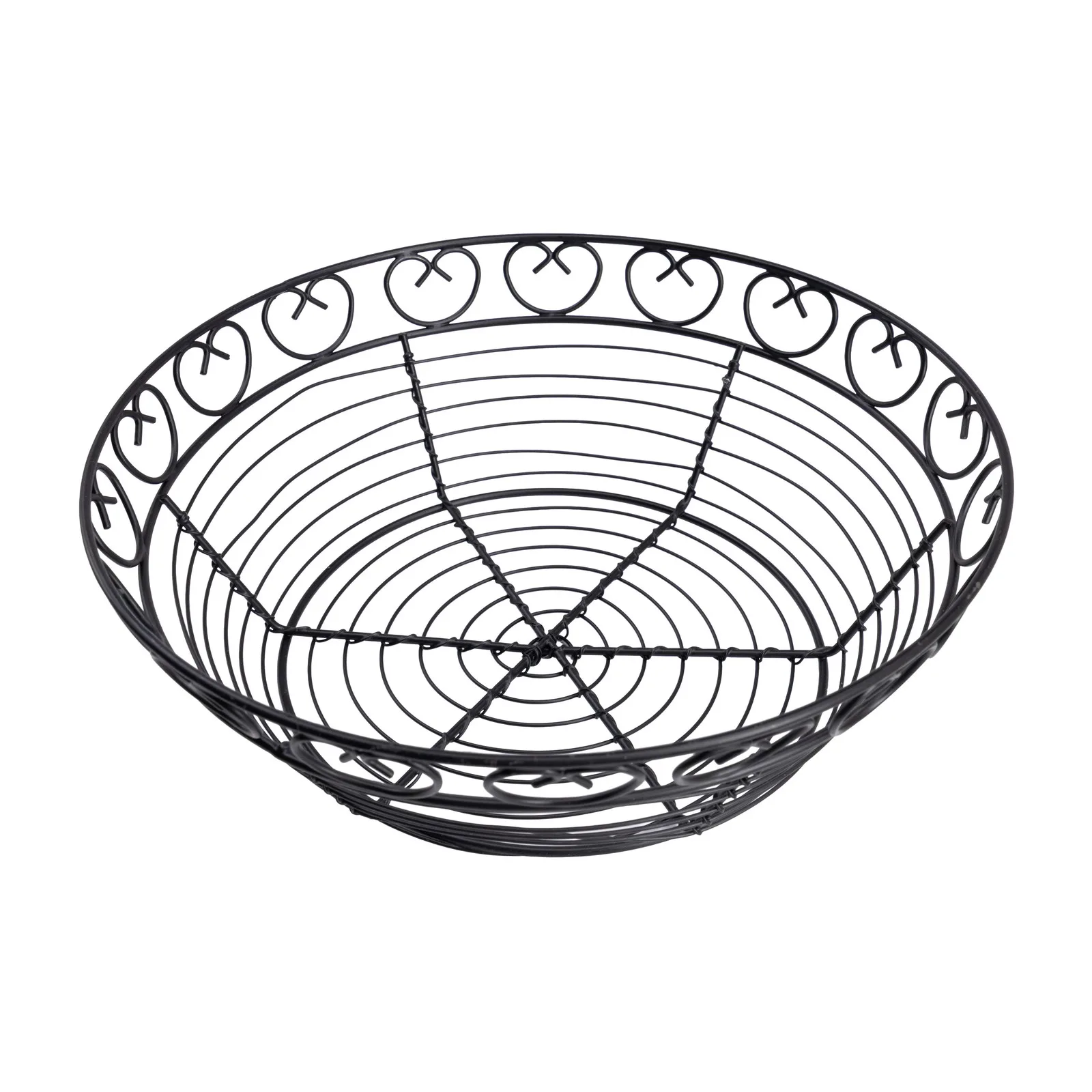 10″ x 3″ Round Wire Serving Basket
