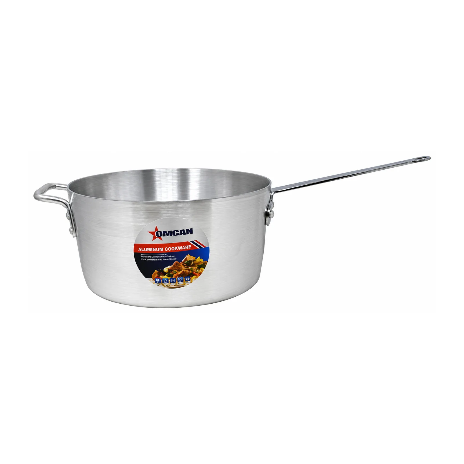 10.25 qt Aluminum Sauce Pan 3 mm Thick, NSF (with Complimentary Lid – Limited Time Offer)