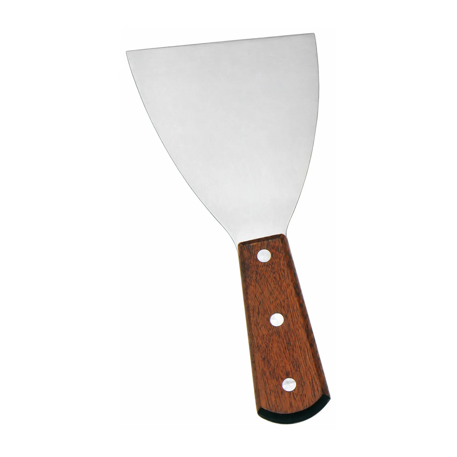 4 1/2″ x 4″ Pan Scraper with Wooden Handle