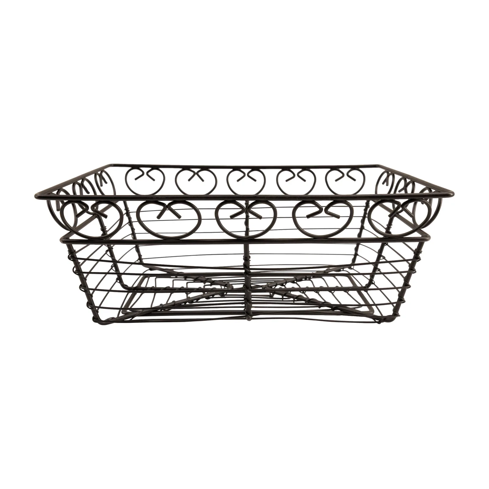 9″ x 6″ x 3″ Rectagular Wire Serving Basket