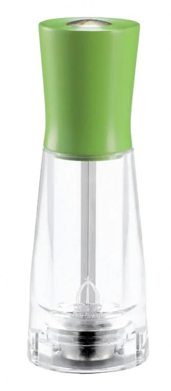 Tosca Series – 6″ Salt Mill Green Beech Wood with Acrylic Resin Base