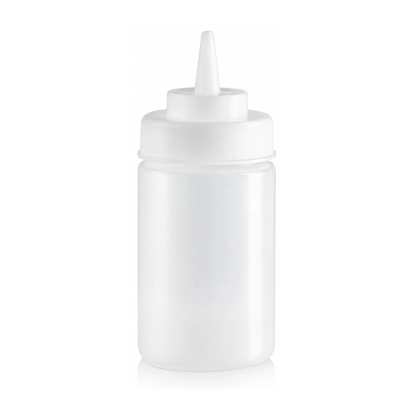 12 oz Condiment Squeeze Bottle, 6 pcs/Pack, BPA Free – Clear