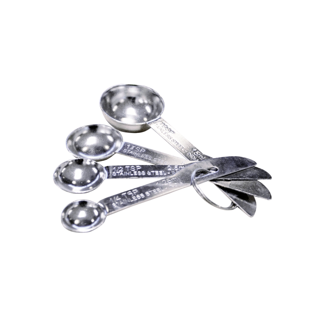 Stainless Steel Measuring Spoon Set – 4 pcs / set