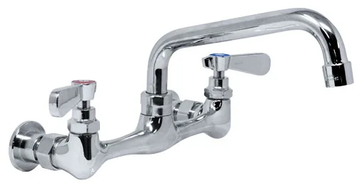Splash Mounted 8″ Spout Faucet for 18″ x 18″ – One Tub Sinks