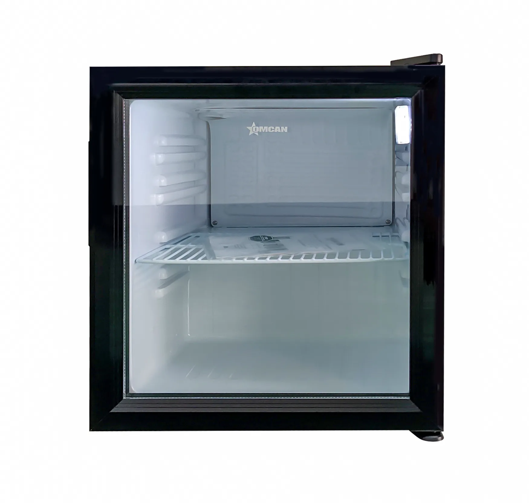 17″ One (1) Glass Door Countertop Display Refrigerator, 1.84 cu. ft. (52 L), Black