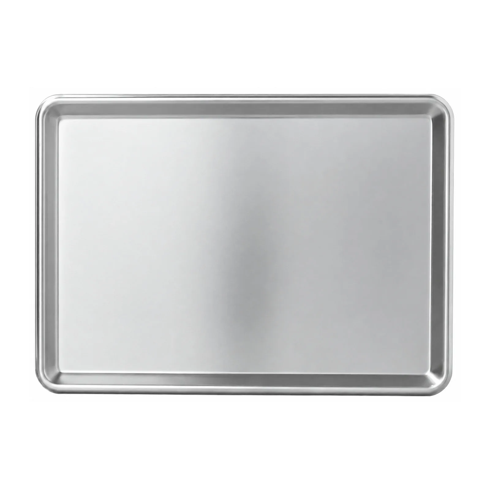 Stainless Steel 20 Gauge 1/2-Size (13″ x 18″) Bun Pan / Sheet Pan with Open Bead