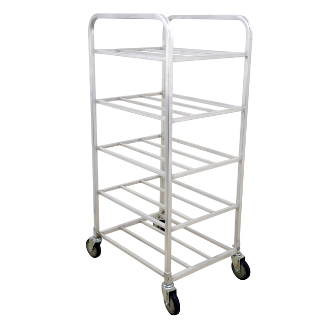 Aluminum Universal Rack with 5 Slides and 10″ Spacing