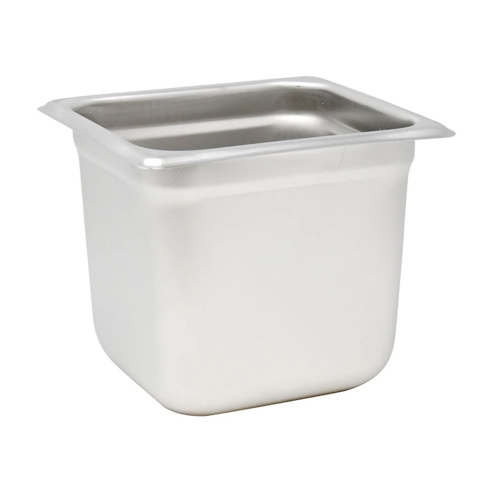 GN 1/6 Sixth-Size Anti-Jam Stainless Steel Steam Table Pan – 6″ Deep