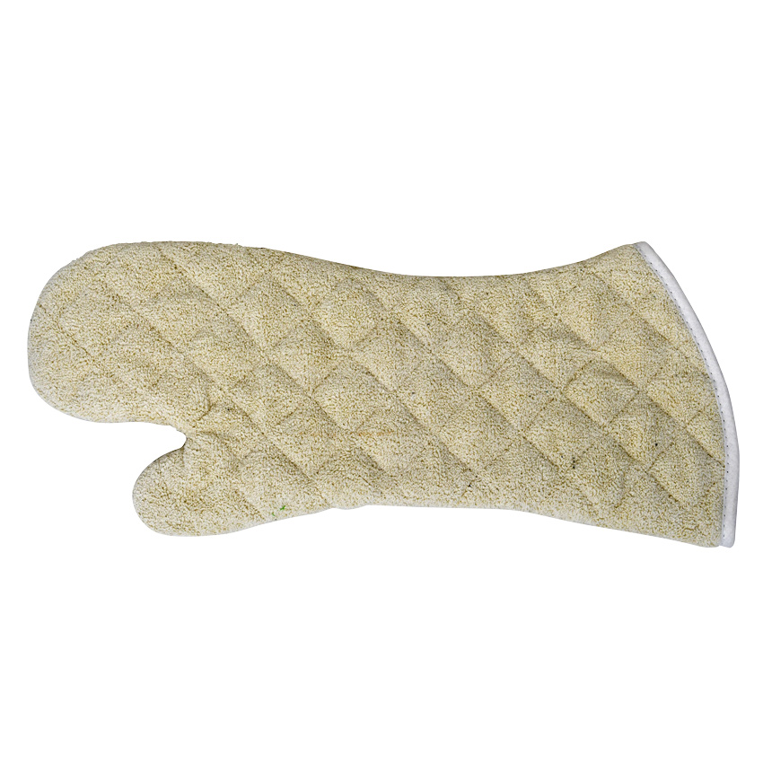 17" Terry-Cloth with Silicon Lining Oven Mitt