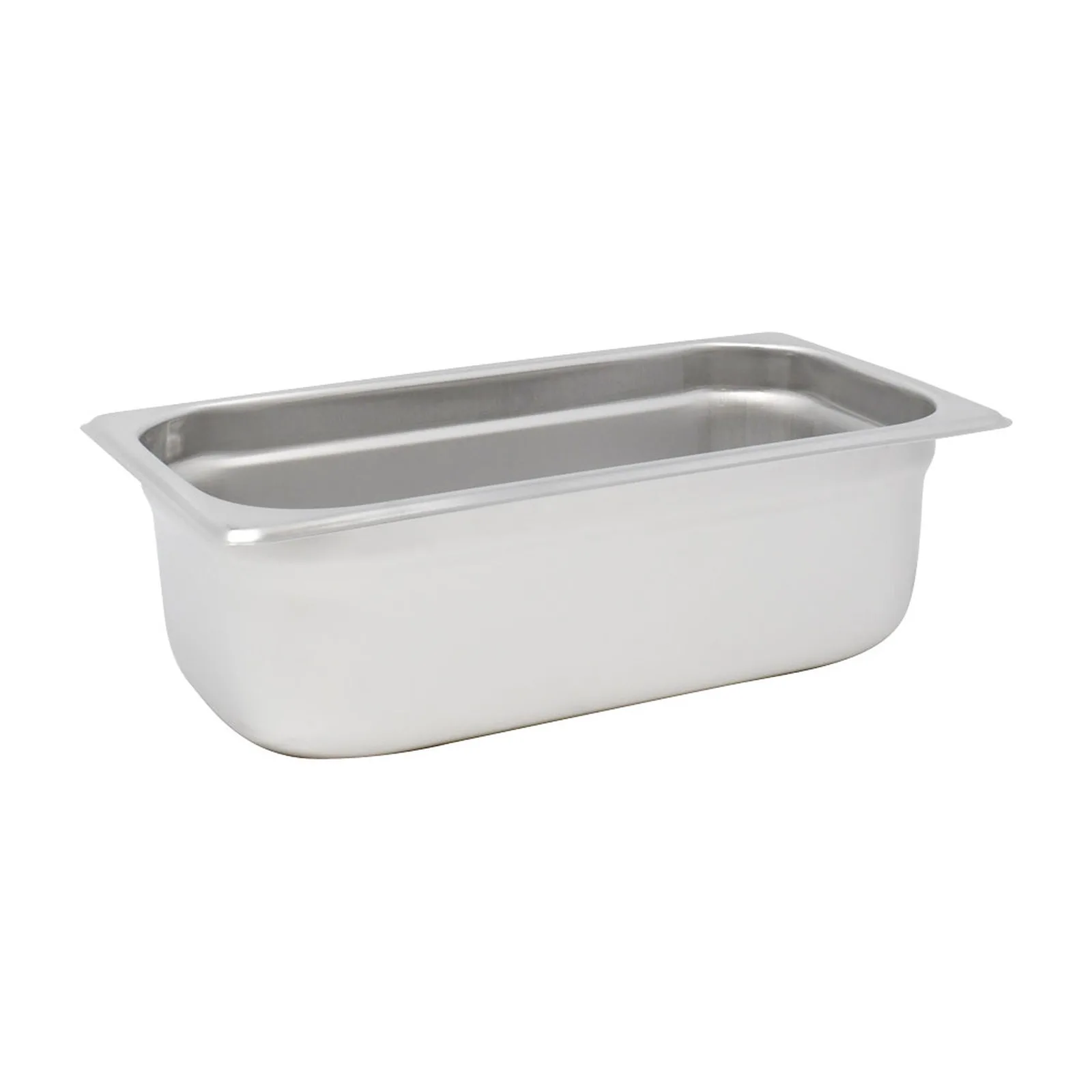 GN 1/3 Third-Size Anti-Jam Stainless Steel Steam Table Pan 4″ Deep